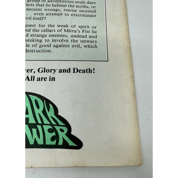 Judges Guild Dark Tower Fantasy Game Aid 1980 Advanced Dungeons & Dragons #88 - Picture 14 of 14